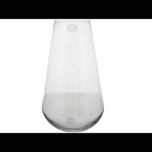 Vaso de Vidro 30Cm Cônico Hasiera