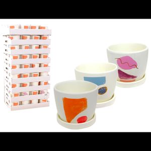 Vaso Cachepot em Cerâmica 12Cm Orgânico Hasiera