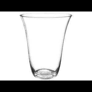 Vaso de Vidro 18Cm Baixo Abaulado Hasiera