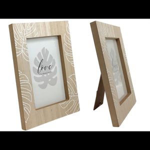 Porta-Retrato em MDF 20 x 25 cm Craft Leafs I Hasiera