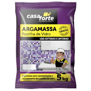 Argamassa para Pastilha de Vidro Casa Forte 5KG Branco