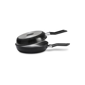 Omeleteira Ebony 750Ml Preta 18X7,5Cm - Brinox