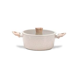 Conjunto De Panelas Ceramic Life Sirius 4 Peças Vanilla - Brinox