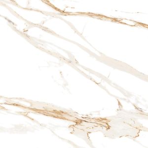 Porcelanato Satiny Calacata Oro Acetinado 71X71 Tipo A 2,52M2 Embramaco