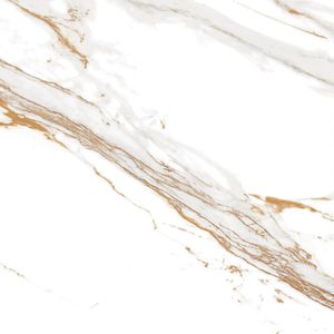 Porcelanato Satiny Calacata Oro Polido 71X71 Tipo A 2,52M2 Embramaco