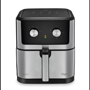 Fritadeira Elétrica 8 Litros Chrome Fry 1900W 220V Preto/Inox AFC8 Elgin