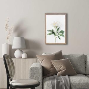 Quadro Com Vidro Rosa 40X60Cm Arte Propria