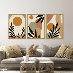 Quadro Com Vidro Estilizado Arco 40X60Cm Arte Propria