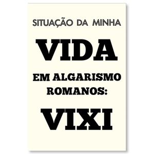 Placa Decorativa Cordel Vida 20X30Cm Arte Propria