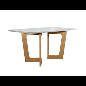 Mesa Dubai 1.20X0.90 Tampo Smart Plus Vidro Off Cel Moveis