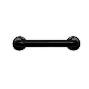 Barra De Apoio de Alumínio 30Cm Preto Mebuki
