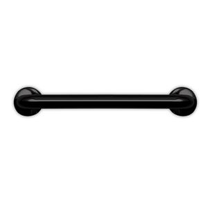 Barra De Apoio de Alumínio 40Cm Preto Mebuki
