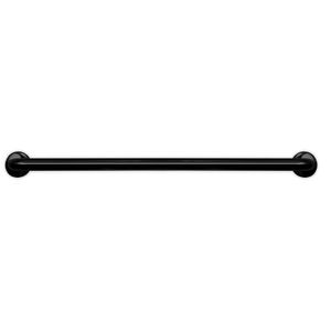Barra De Apoio de Alumínio 80Cm Preto Mebuki