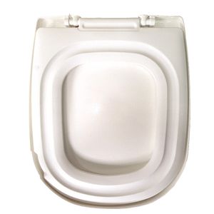 Assento Sanitário Elevado Retangular Branco Mebuki