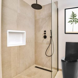 Nicho De Parede 30X60Cm Branco Mebuki
