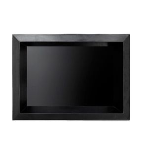 Nicho De Parede 30X40Cm Preto Mebuki