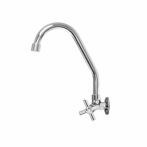 Torneira Com Bica Móvel Parede para Pia de Cozinha 1/2 e 3/4 Pop Solare Sigma