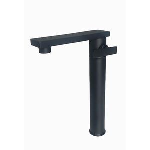 Torneira Alta De Mesa Para Lavatório 1/2 Teramo Black Sigma