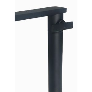 Torneira Alta De Mesa Para Lavatório 1/2 Teramo Black Sigma