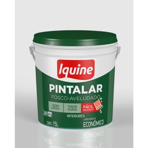 Tinta Acrílica Fosco Aveludado Econômico Pintalar Rondon 15L - Iquine