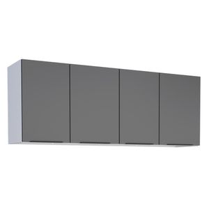 Armario Aereo Aço 150Cm Jupiter Preto Cozimax