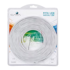 Kit Fita Neon Slim 7,5W 3000K Luz Branca Quente 12V - 1165 - Gaya