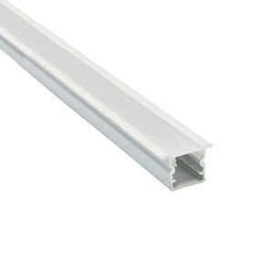 Perfil de Embutir para Fita LED Baby 8MMX2M Branco - 1265 - Gaya