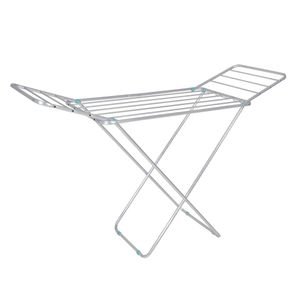 Varal Chão Com Abas Slim Aluminio Mor
