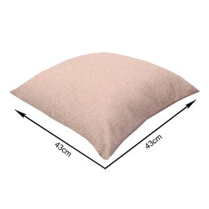 Capa Almofada 43x43 Boucle Rose Proxima