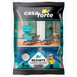 Rejunte  Flex Piscina Verde 5Kg Casa Forte