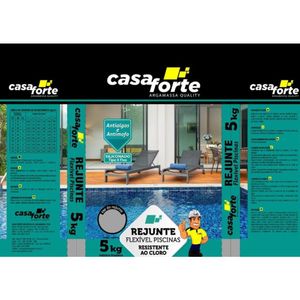 Rejunte  Flex Piscina Verde 5Kg Casa Forte