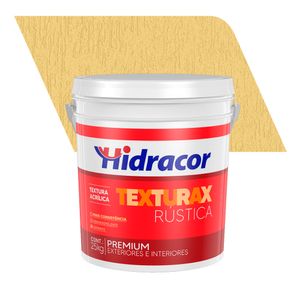 Textura Acrílica Premium Rústica Texturax Amarelo Floral 25KG - Hidracor