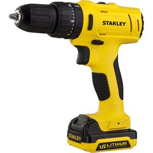 Parafusadeira Furadeira Impacto 12V Com 2 Bat+Maleta Stanley