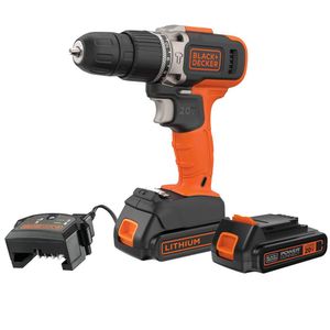 Parafusadeira e Furadeira de Impacto à Bateria 20V - Black&Decker