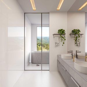 Porcelanato Esmaltado Polido Retificado Cristallo Bianco Tipo 90X90CM - CD0257U1 - Biancogres
