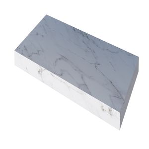 Prateleira Porcelanato Polido Branco Cozimax