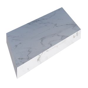 Prateleira Porcelanato Polido Branco Cozimax