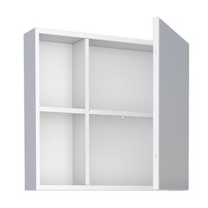 Espelheira Para Banheiro em Aço Branco Ameixa Cozimax