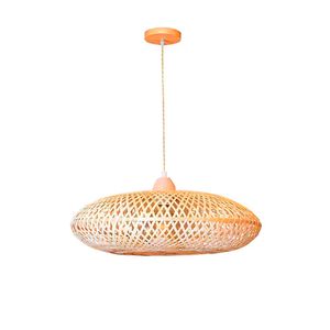 Pendente Bambu 60CM Bege Batu Bivolt - Gmh