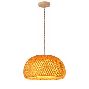 Pendente Bambu 55CM Bege Sumatra Bivolt - Gmh