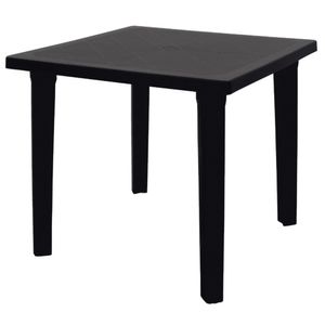 Mesa em Polipropileno Sancho  Preta - Tramontina