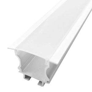 Perfil de LED para Embutir PE006 Branco 2M 24,2x18MM - 5116 - Nitrolux