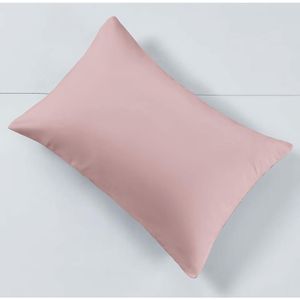 Fronha Toque De Seda Liso 50cm x 70 cm Rose Jolitex