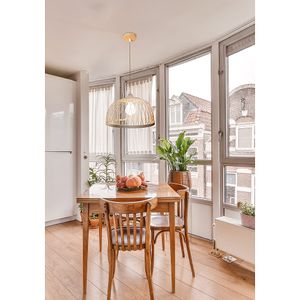 Pendente Bambu 40cm Bivolt Bege Austrais Gmh