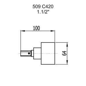 Acabamento Para Base Deca E Similares C-420 509 1 1/2 Fani