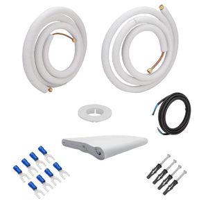 Kit Intalação Para Ar Condicionado Capacidade de 9.000BTU/h a 18.000BTU/h 1/4X3/8 - Fosuri
