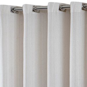 Cortina Naturalle Gardênia 2,60X2,30 0001 Branco/ Areia Becadecor