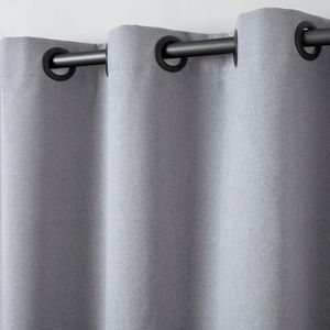 Cortina Premium Blackout Ares 2,60X2,30 0003 Cinza Becadecor