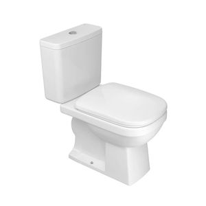 Kit Bacia Com Caixa Acoplada e Kit de Instalação Quadra Branco Deca