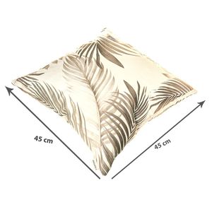Almofada Natural Folhagem 43 cm x 43 cm Speciatta